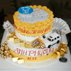 Bánh Kem Đốt Cháy 2 Tầng TP 2848