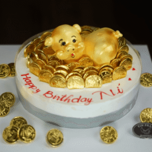 Bánh Kem Heo Vàng TP 2908