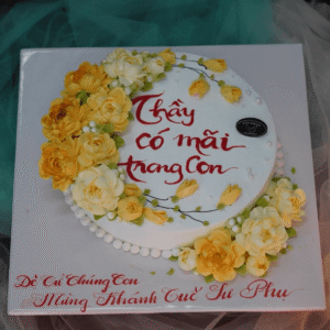 Bánh Kem Hoa Tri Ân Thầy Cô TP 2787