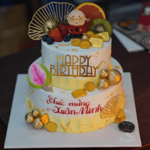 Bánh Kem Mừng Thọ 2 Tầng TP 2903