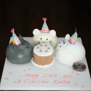 Bánh Kem Sinh Nhật Các Thú Tròn TP 2909