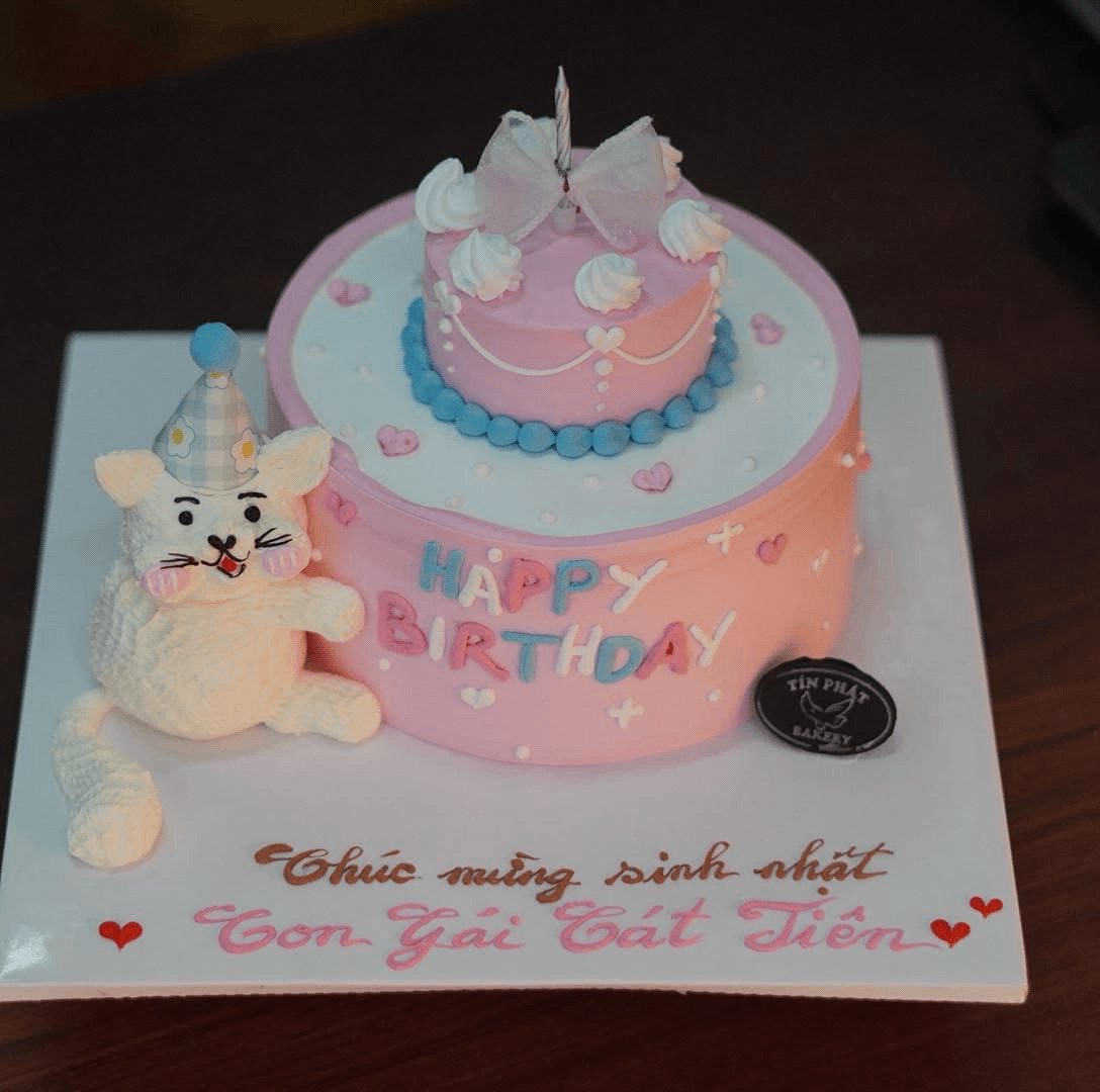 Bánh Kem Sinh Nhật Mèo TP 2976
