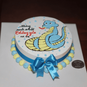 Bánh Kem Vẽ Con Rắn TP 2951