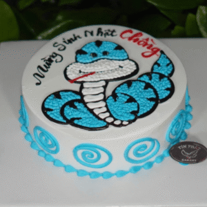 Bánh Kem Vẽ Con Rắn TP 2957