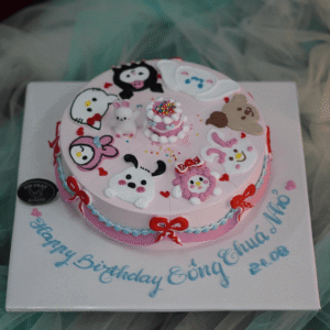 Bánh Kem Vẽ Nhiều Labubu TP 2882