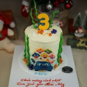 Bánh Kem Baby Sharks TP 3097