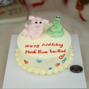 Bánh Kem Bạn Heo Và Rắn TP 3147