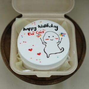 Bánh Kem Bento Vẽ Icon Chúc Mừng TP 3067