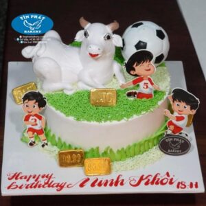 Bánh Kem Con Dê Bóng Đá TP 3141