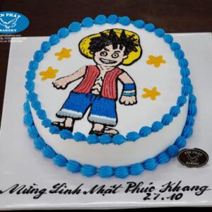 Bánh Kem Cướp Biển Luffy One Piece TP 3098