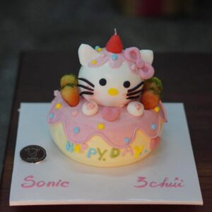 Bánh Kem Mèo Kitty TP 3124