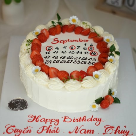 Bánh Kem Thuần Chay Dâu Tây TP 3008