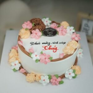 Bánh Kem Thuần Chay Hoa Nhí TP 3007