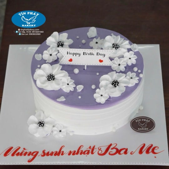 Bánh Kem Thuần Chay Hoa TP 3004