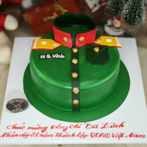 Bánh Kem Áo Sĩ Quan Quân Đội TP 3336