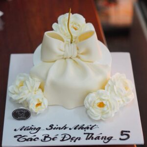 Bánh Kem Nơ Phủ Fondant TP 3253