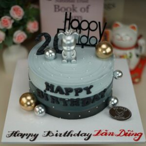 Bánh Kem Tong Đen Xẫm Màu TP 3245