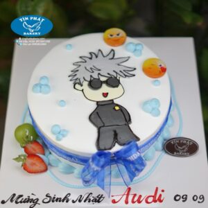 Bánh Kem Vẽ Nhân Vật Anime Jujutsu Kaisen Gojo Satoru TP 3249