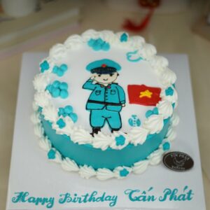 Bánh Kem Vẽ Sĩ Quan Hải Quân TP 3341