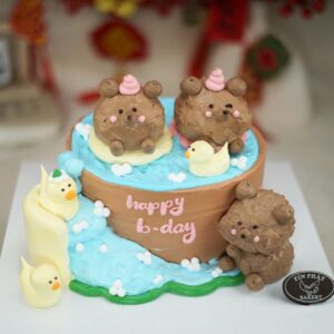 Bánh Kem Vịt Chó Thác Chảy TP 3250